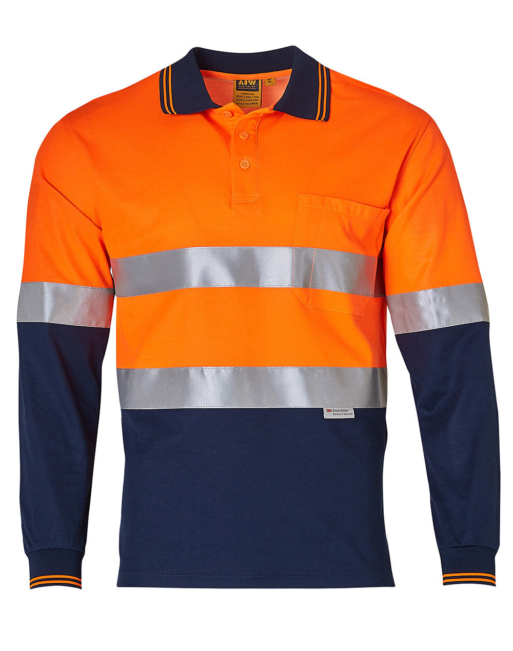 Men's Truedry Safety L/S 3M tape - SW21A