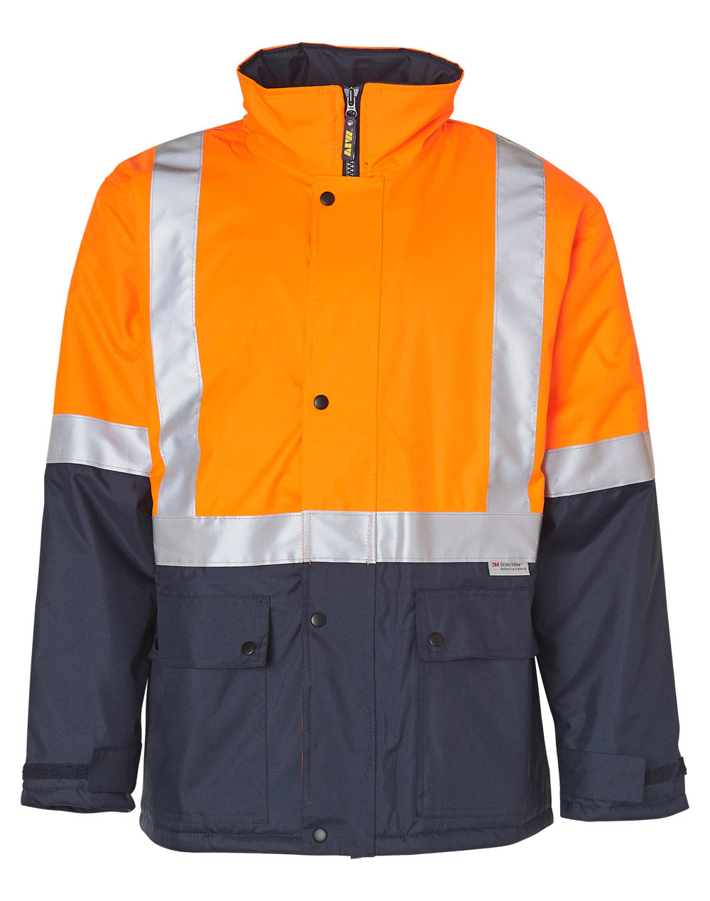 Hi-Vis Two Tone Rain Proof Quilted Safety Jacket With 3M Tapes - SW28A