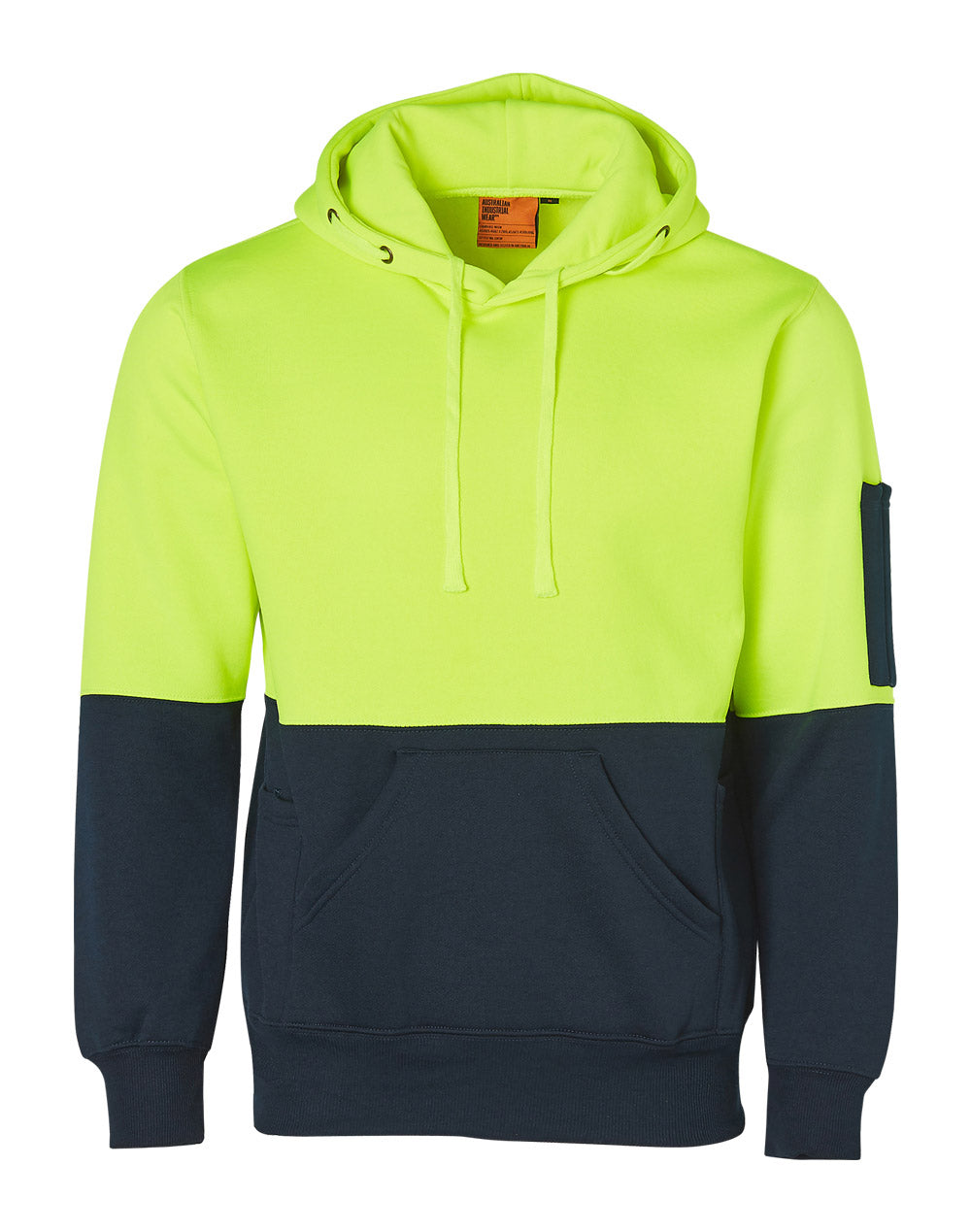 Hi-Vis Two Tone Kangaroo Pocket Hoodie - SW38
