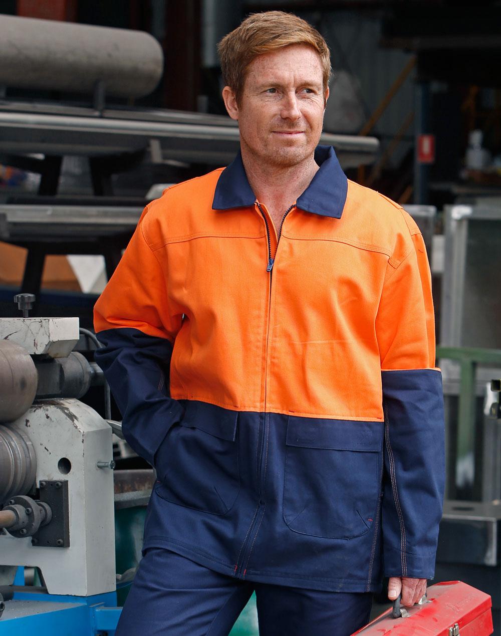 Hi-Vis Two Tone Work Jacket - SW45