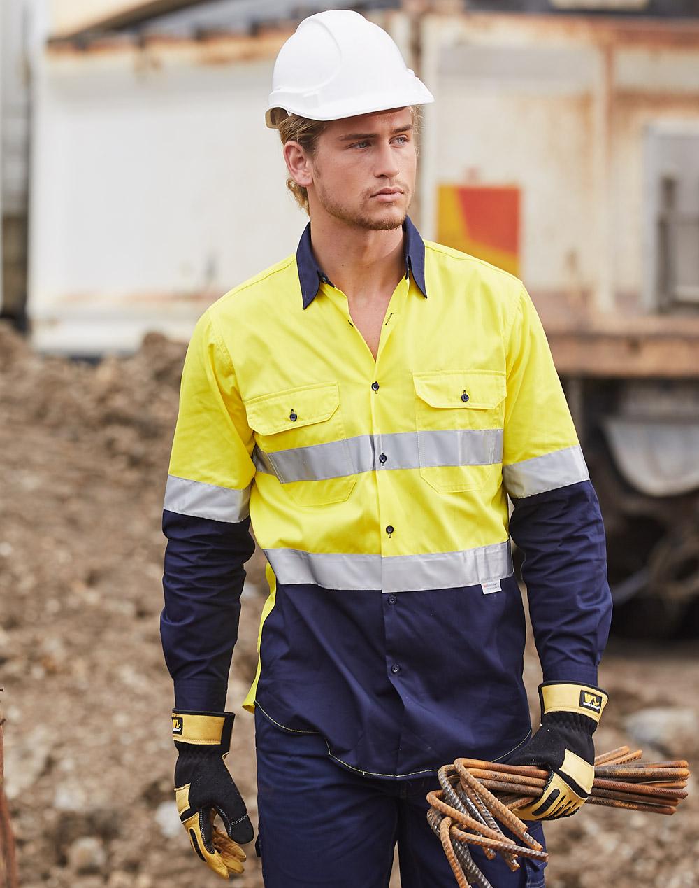 Hi-Vs cotton drill shirt  3M tape - SW60