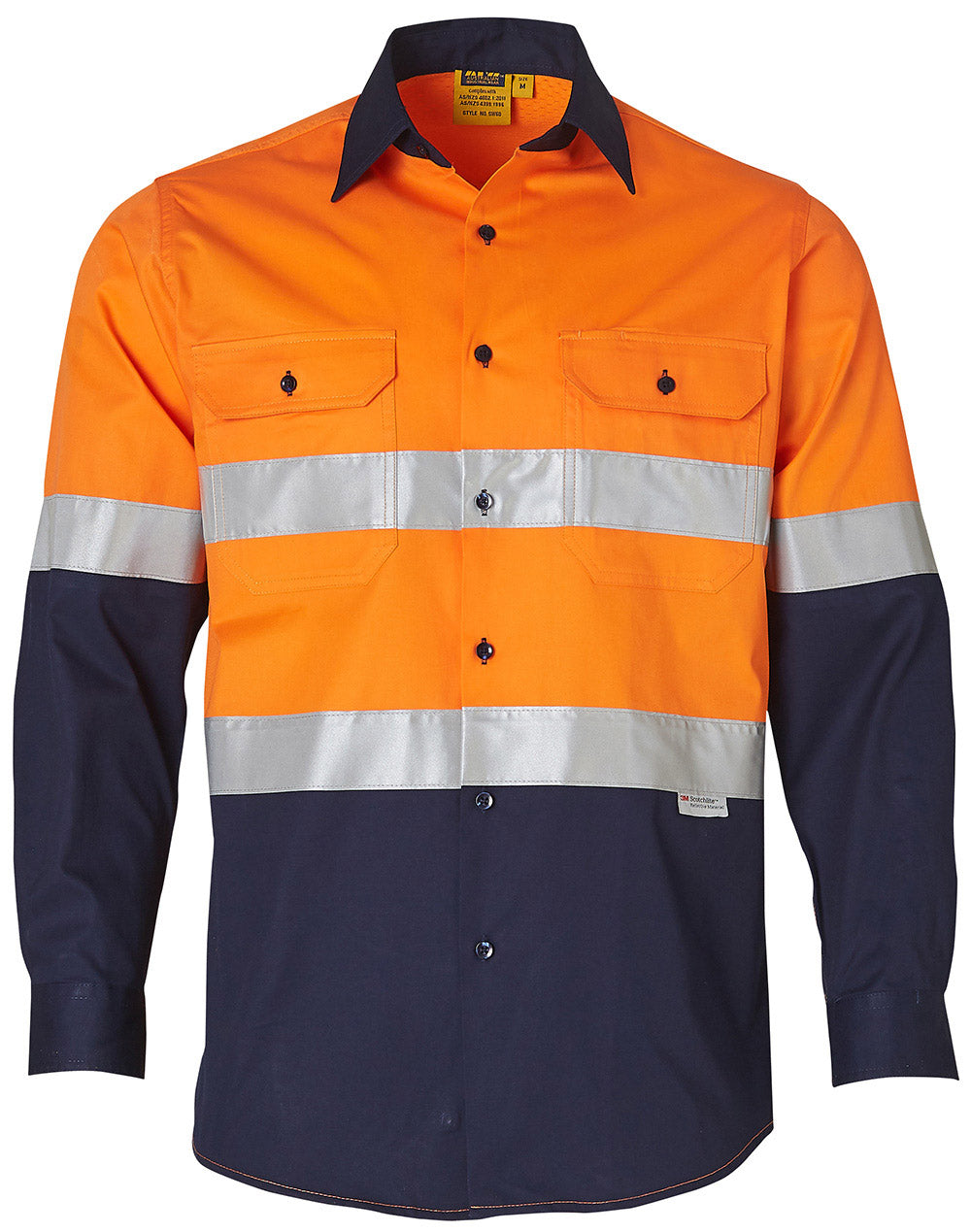 Hi-Vs cotton drill shirt  3M tape - SW60