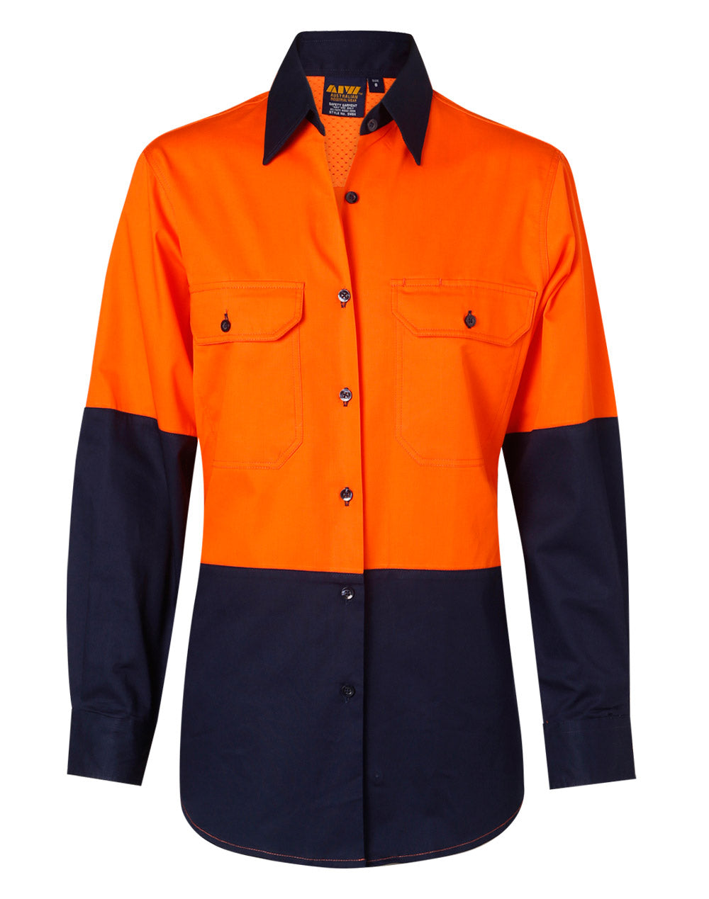 Ladies' Hi-Vis L/S Safety Shirt - SW64
