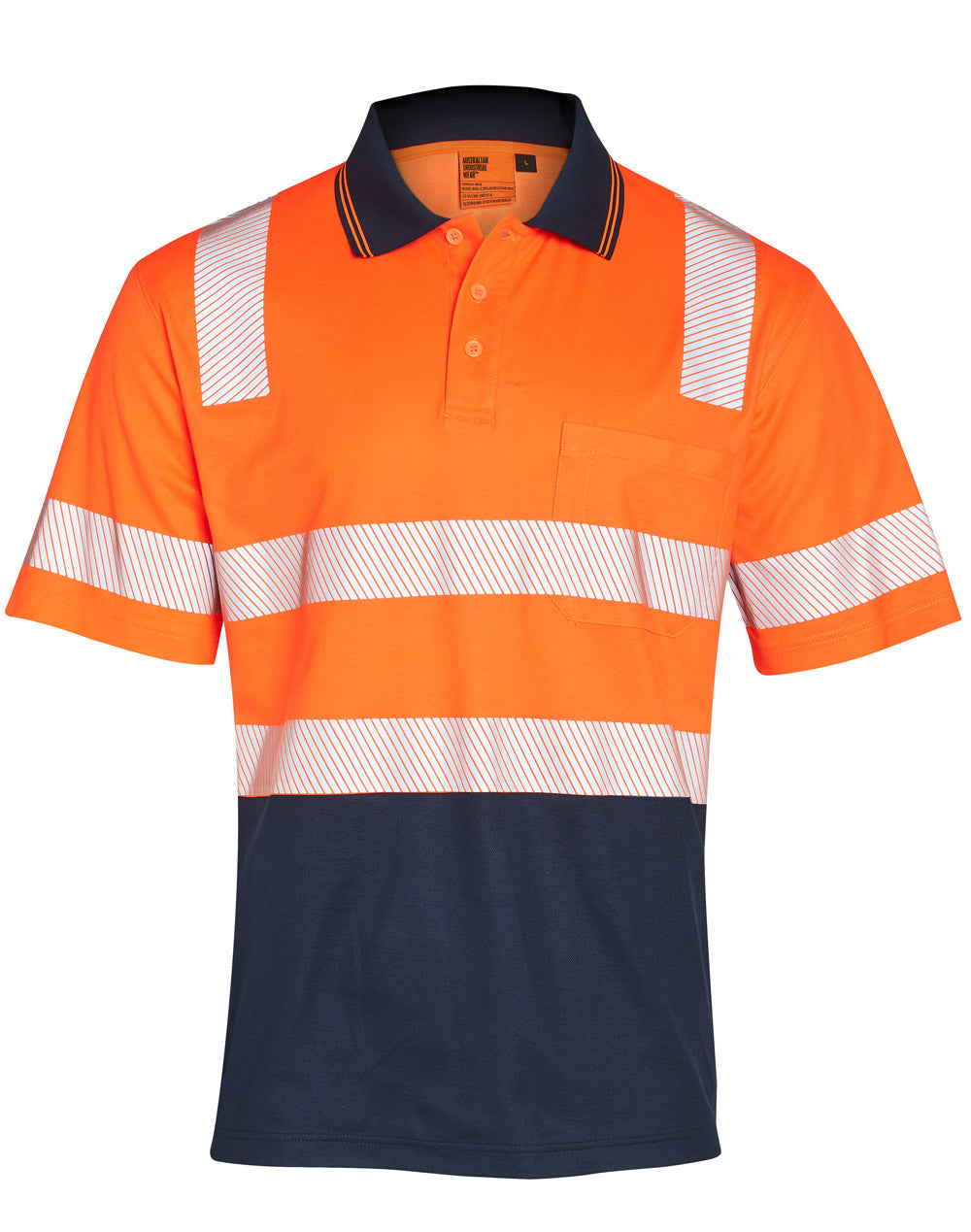 Biomotion Segmented Truedry S/S Safety Polo - SW73