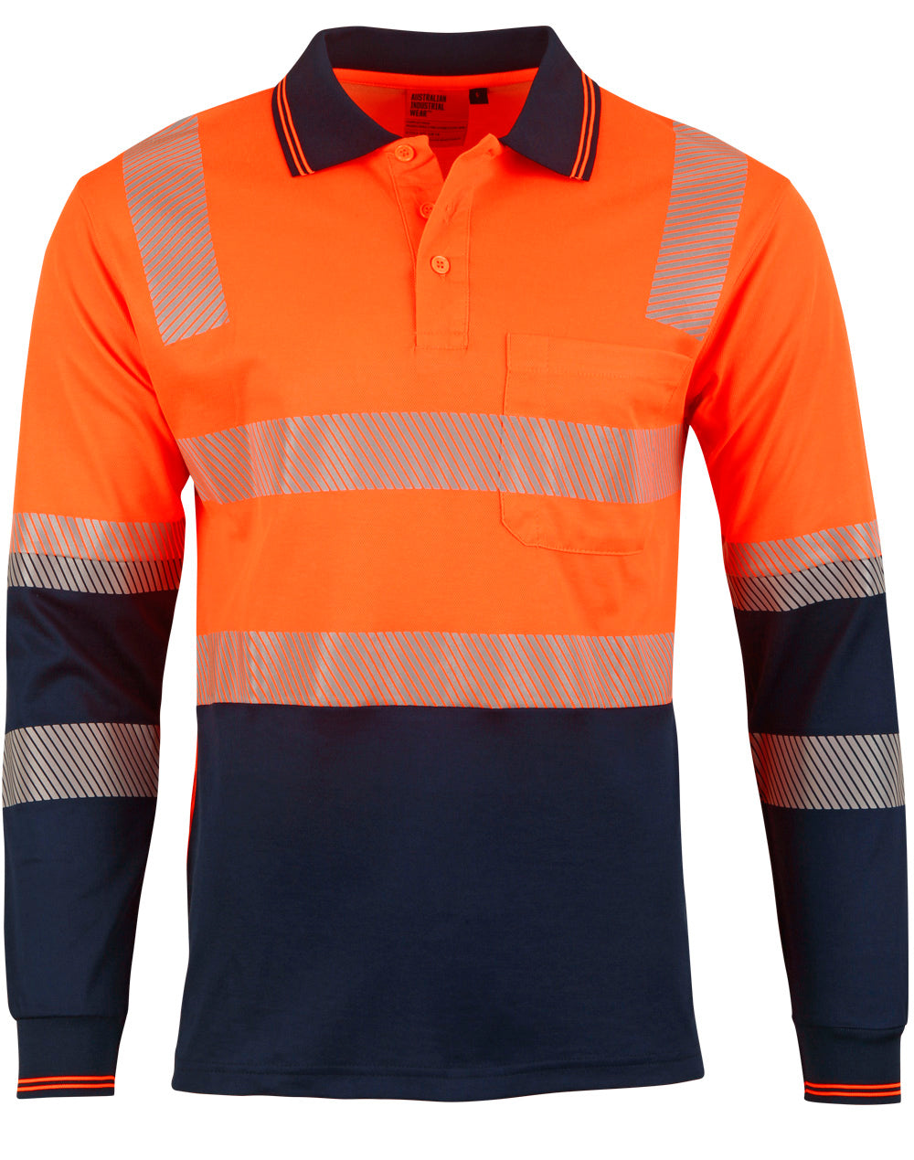Biomotion Segmented Truedry L/S Safety Polo - SW74