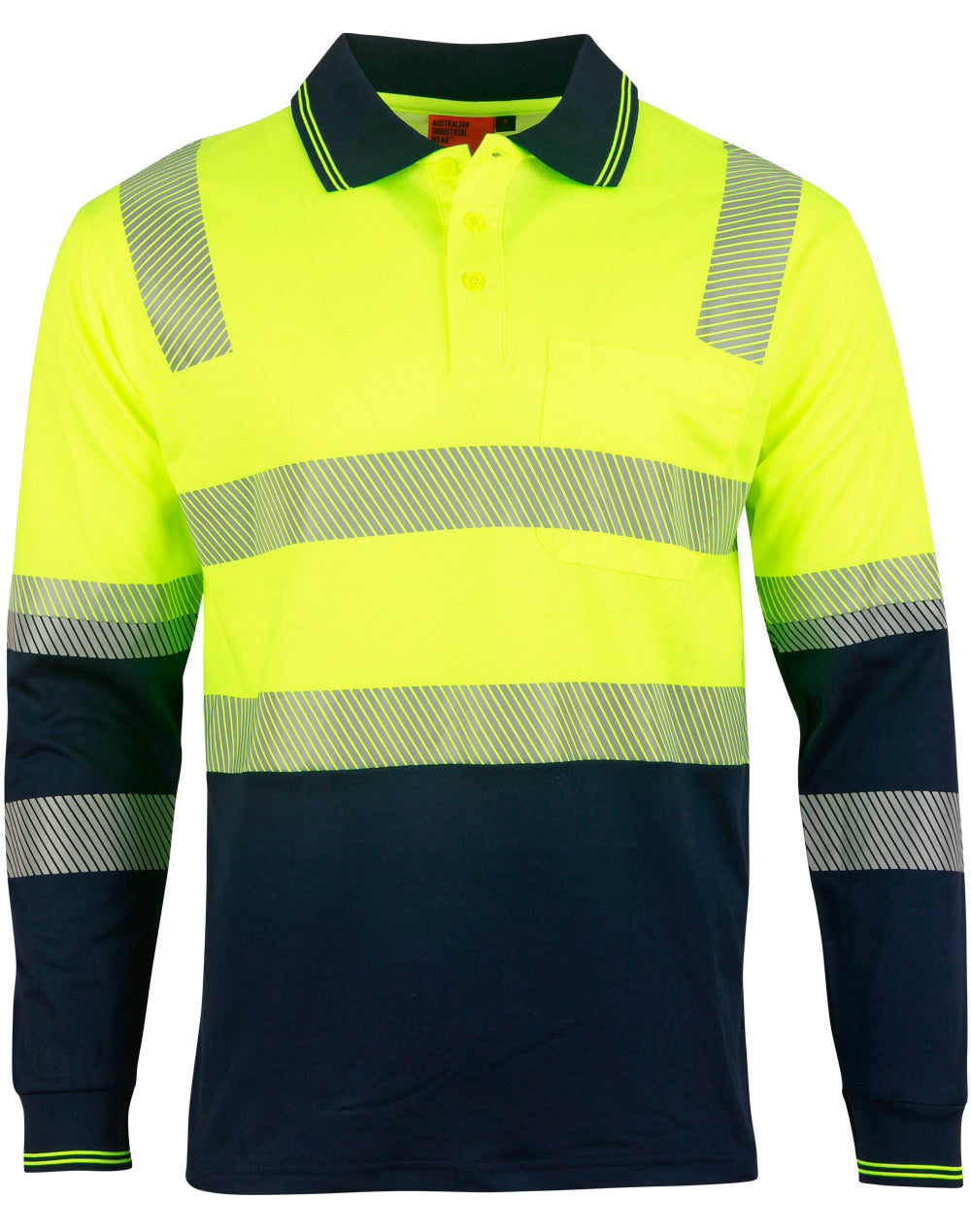 Biomotion Segmented Truedry L/S Safety Polo - SW74