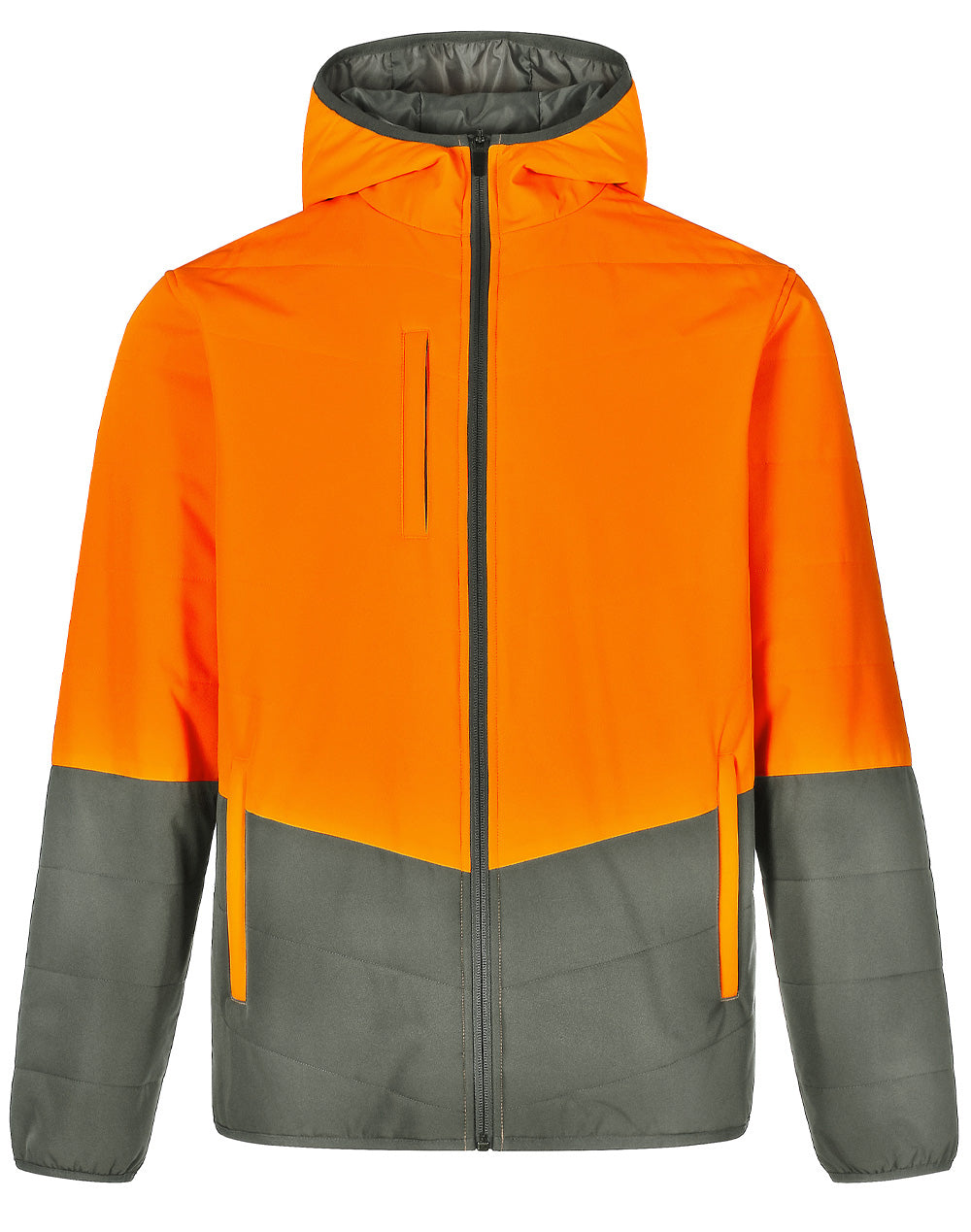 Hi-Vis Quilted Two Tone Safety Jacket - SW80