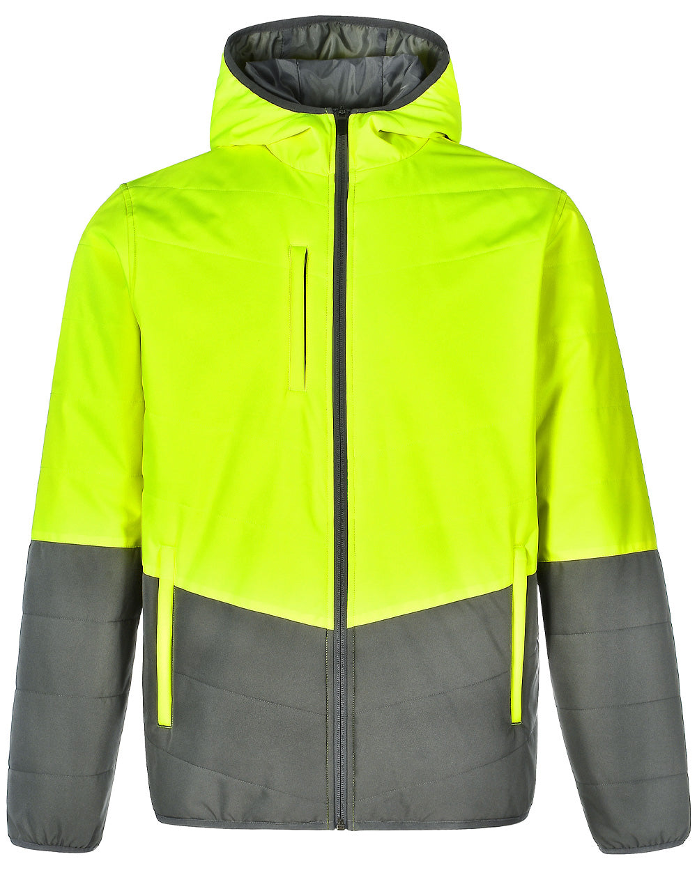 Hi-Vis Quilted Two Tone Safety Jacket - SW80