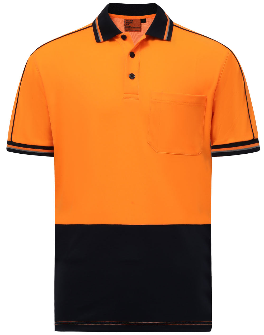 Hi-Vis Sustainable Cool-Breeze Truedry Safety S/S Polo - SW89
