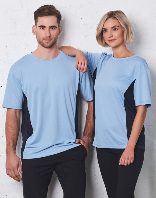 CoolDry short sleeve contrast tee - TS12