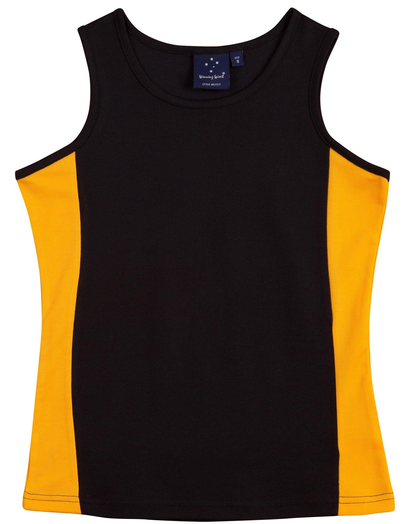 ladies truedry contrast singlet - TS17