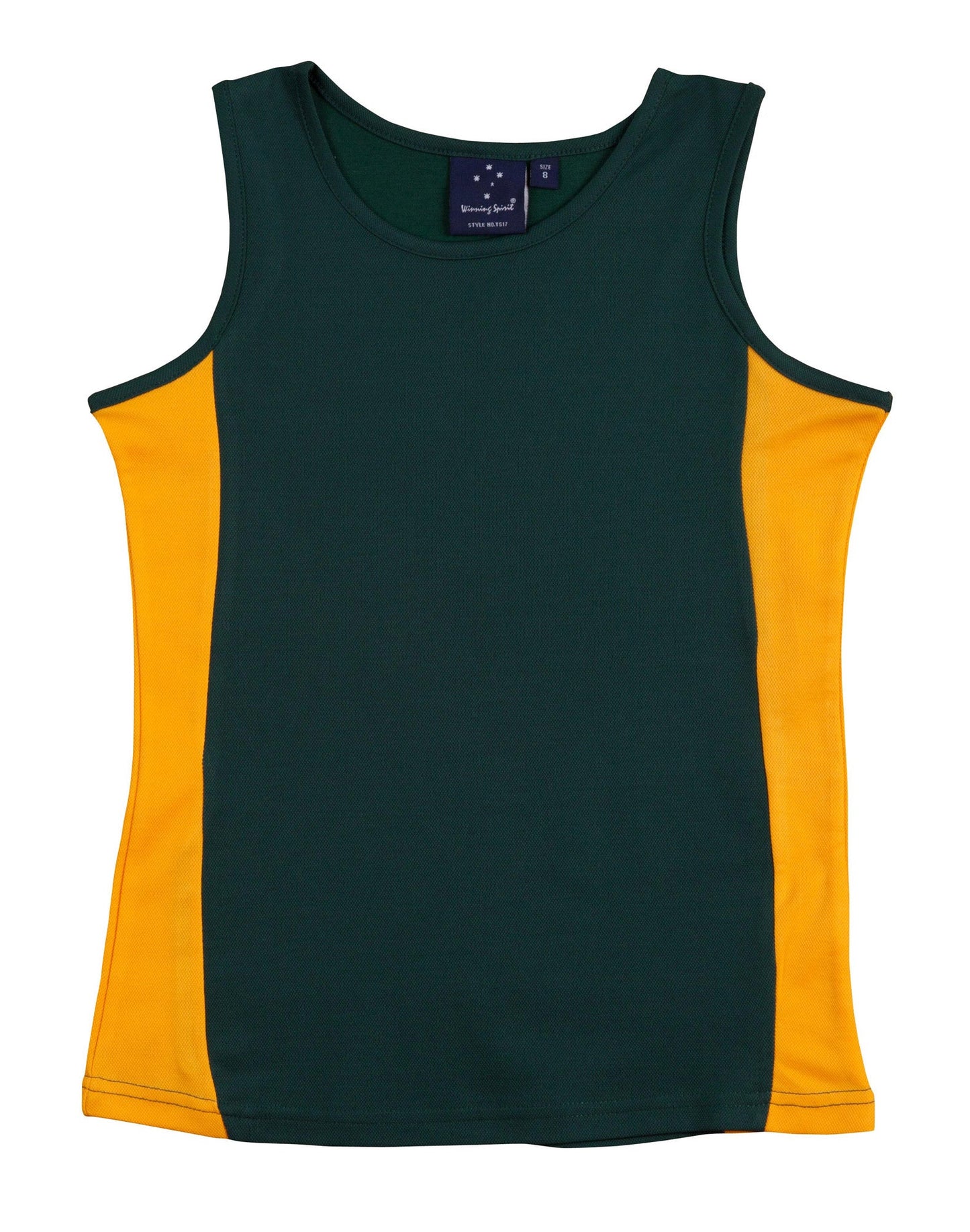 ladies truedry contrast singlet - TS17