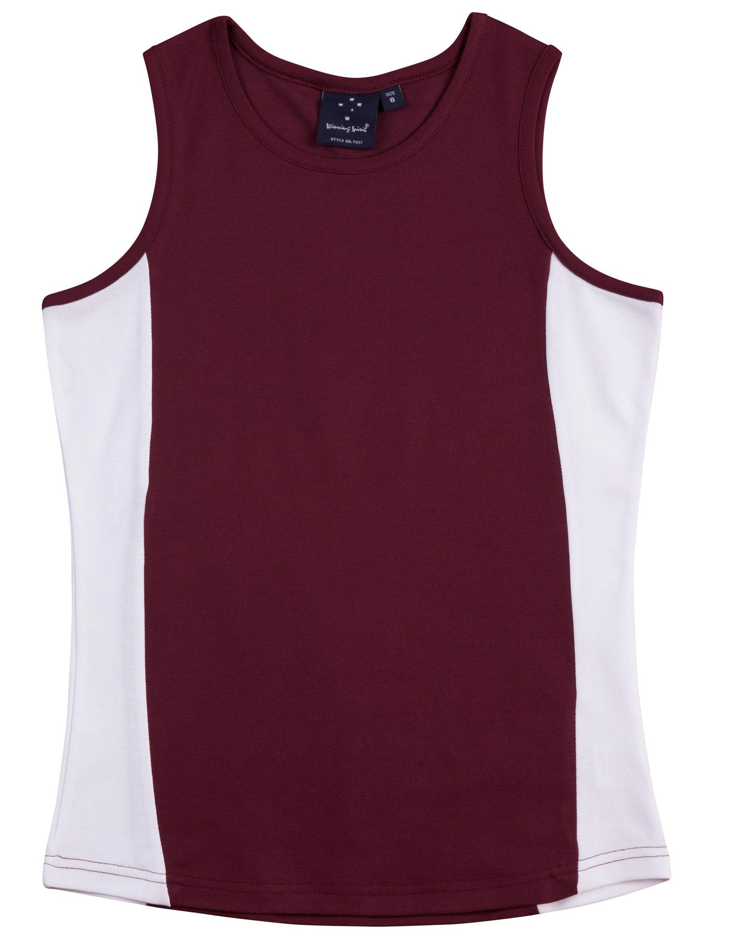ladies truedry contrast singlet - TS17