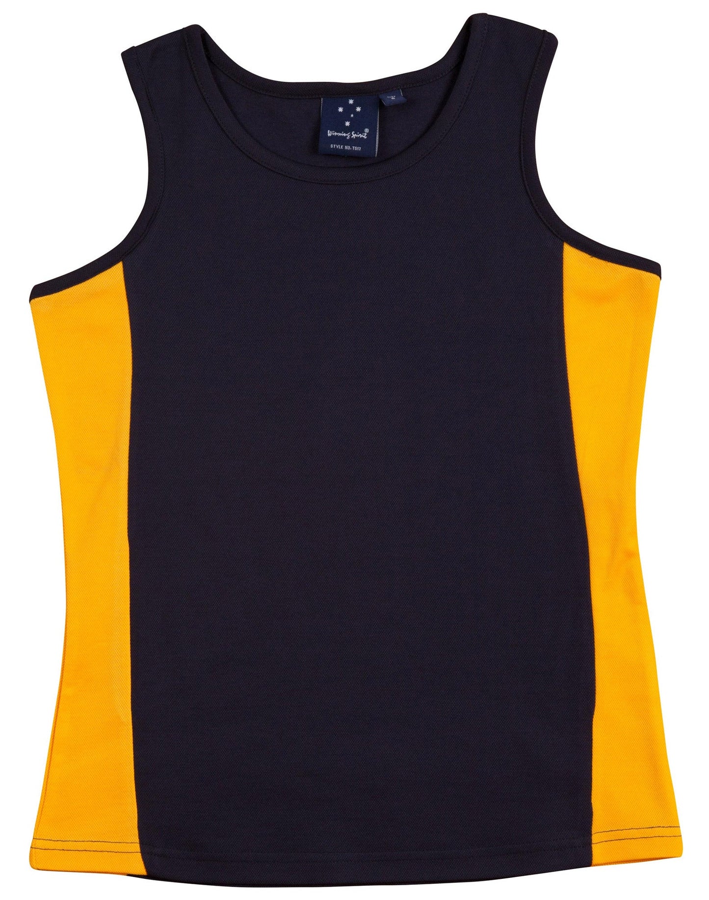 ladies truedry contrast singlet - TS17