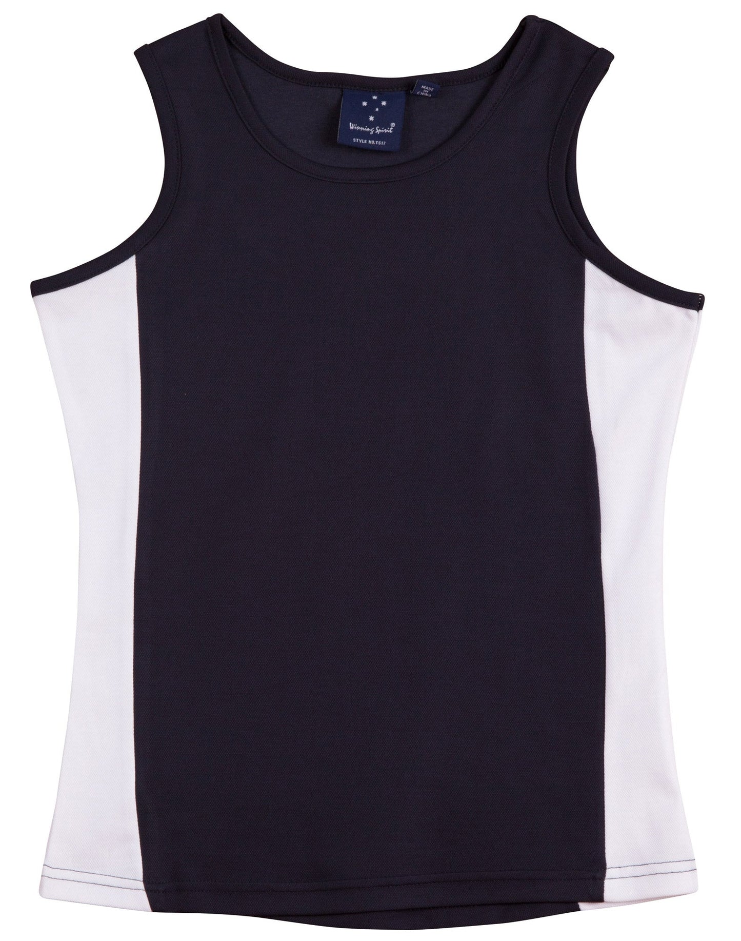 ladies truedry contrast singlet - TS17