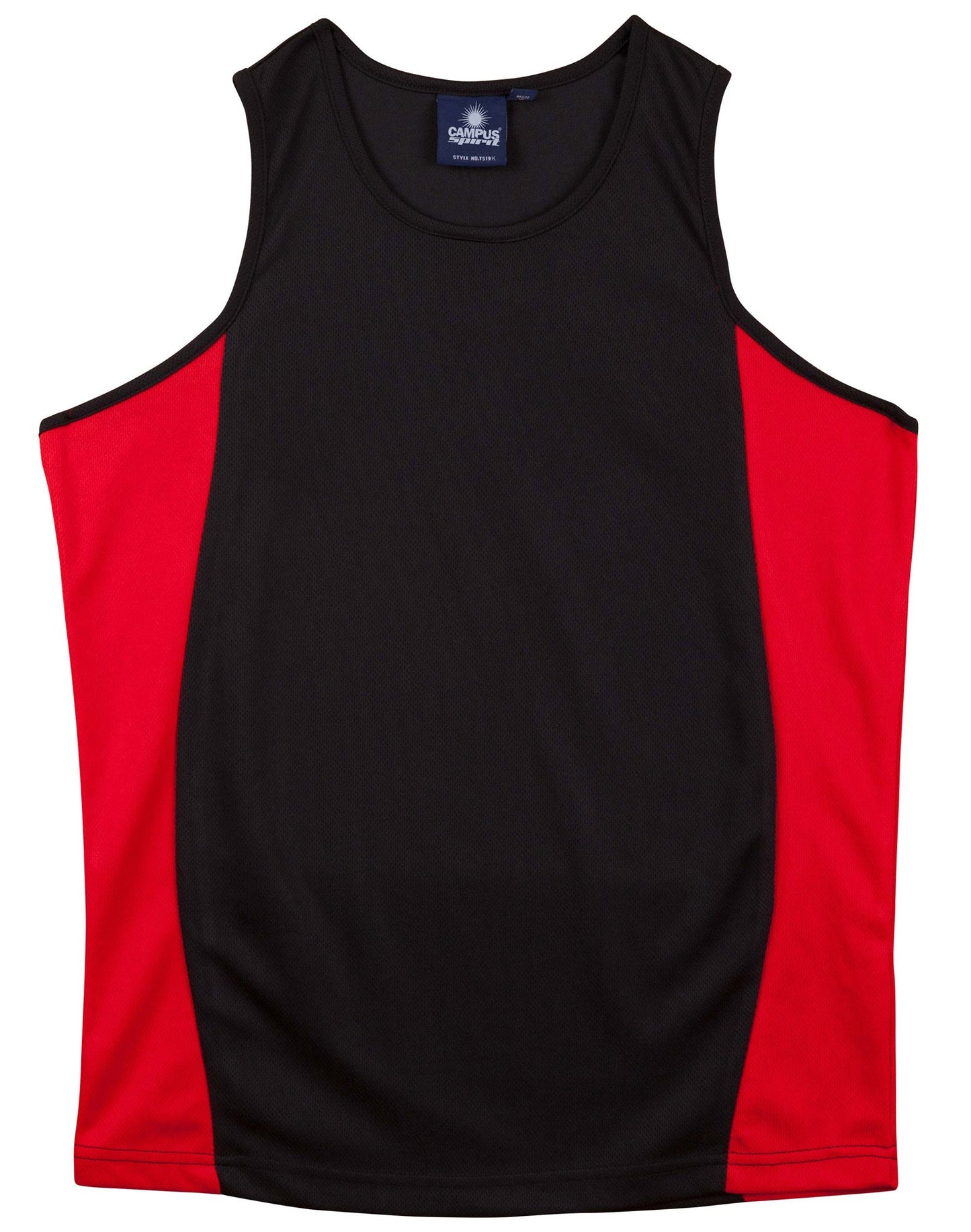 Kid's truedry contrast mesh singlet - TS19K