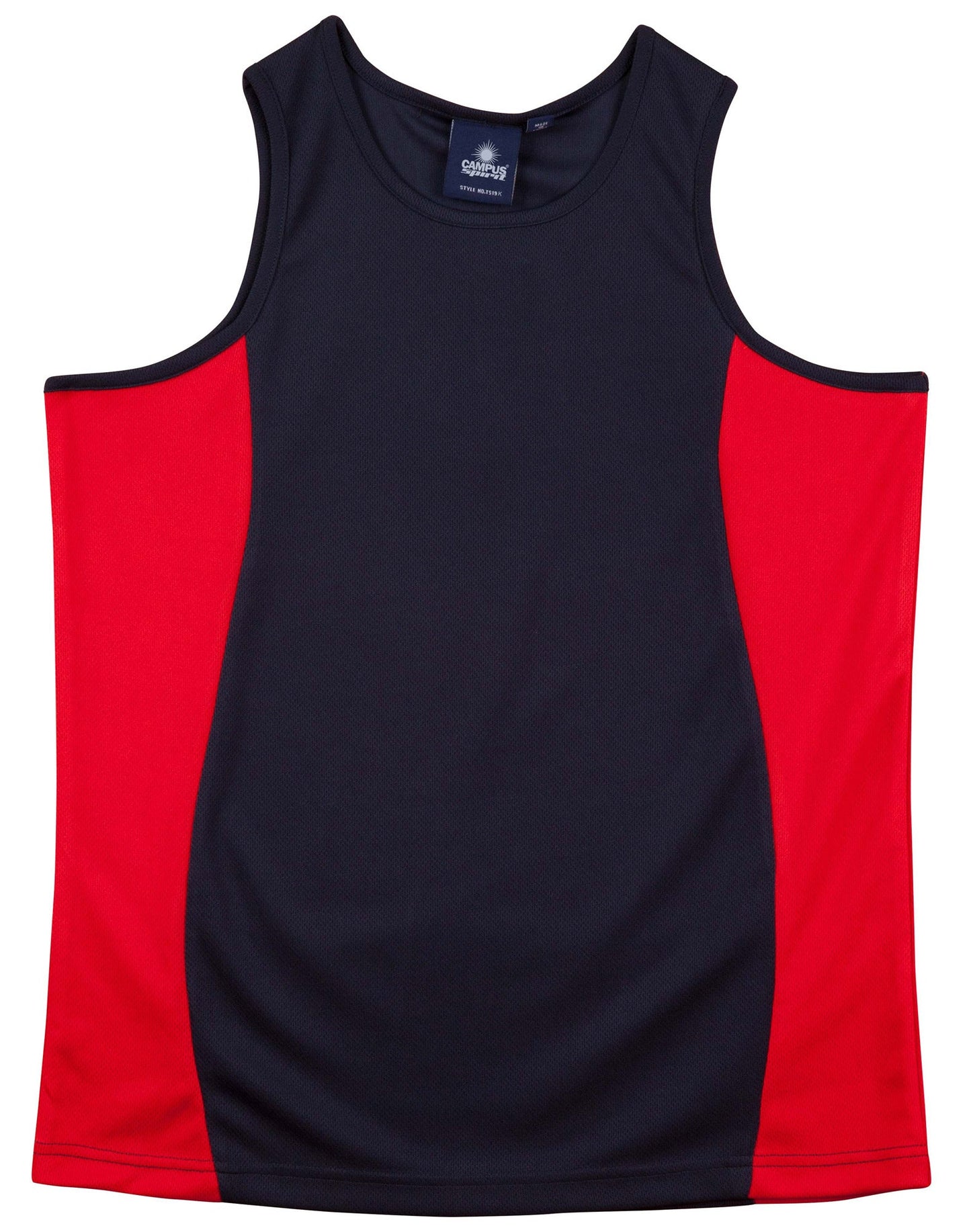 Kid's truedry contrast mesh singlet - TS19K