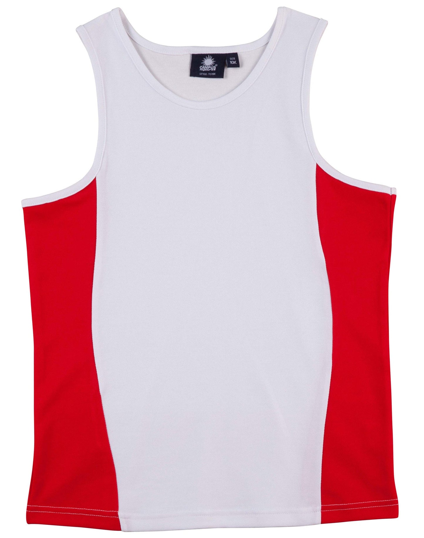 Kid's truedry contrast mesh singlet - TS19K