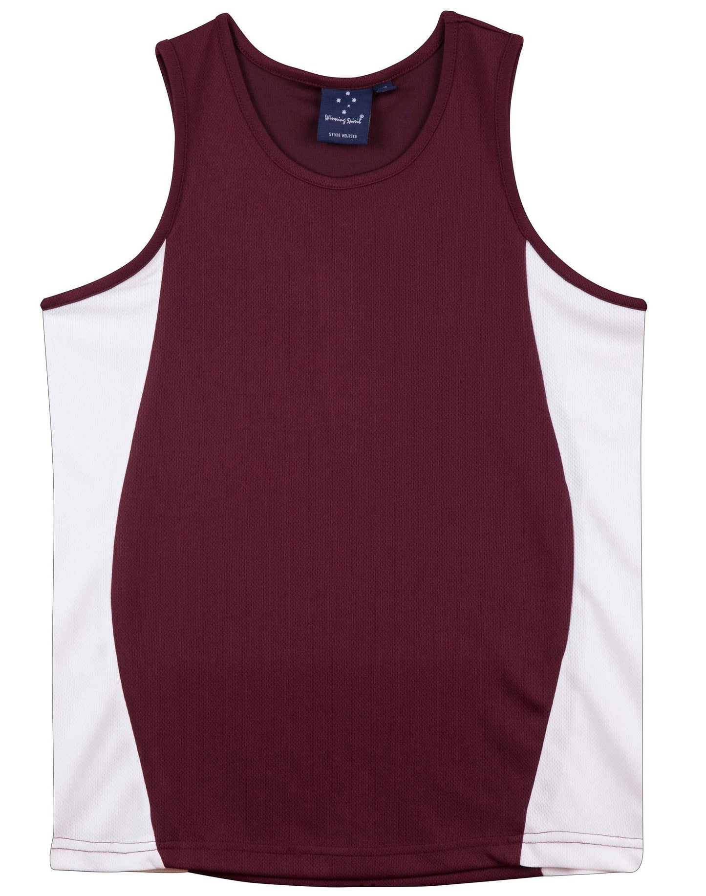Men's cooldry contrast mesh singlet - TS19