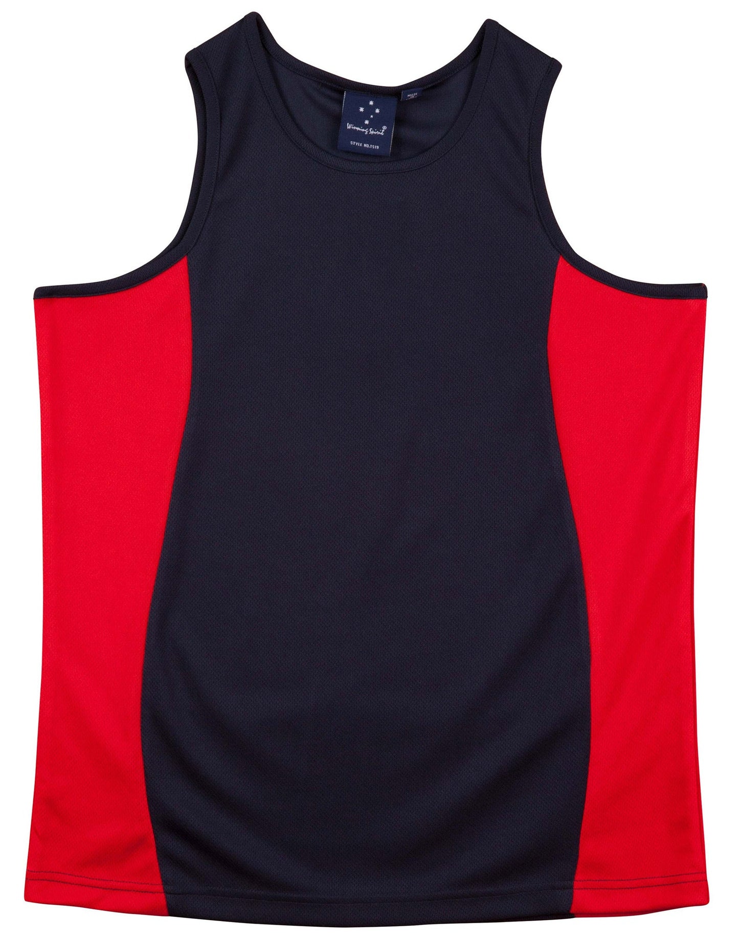 Men's cooldry contrast mesh singlet - TS19