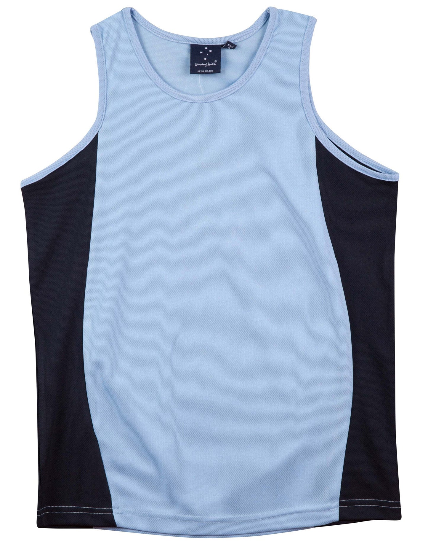 Men's cooldry contrast mesh singlet - TS19