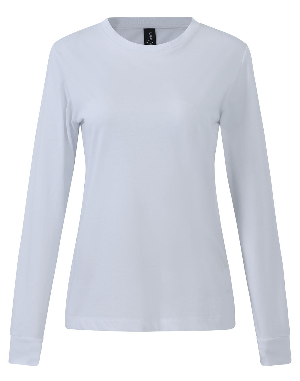 Ladies' Premium Cotton Face L/S Tee Shirt - TS48