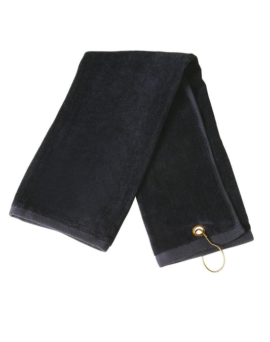 Golf towel eyelet hook 38 x 65 cm - TW01A