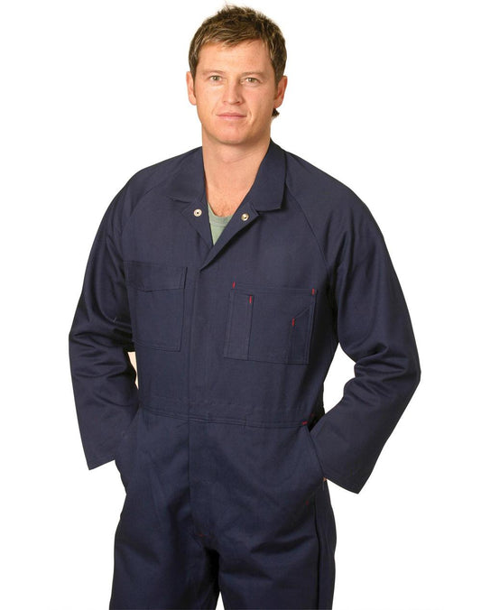 Men's Cotton Drill Coverall-Regular - WA07