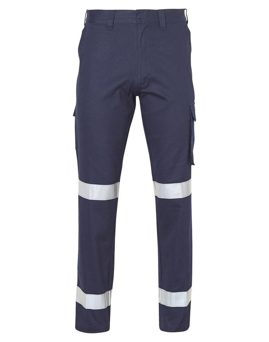 Long fit drill pants with 3M tapes / pocket on leg - WP13HV