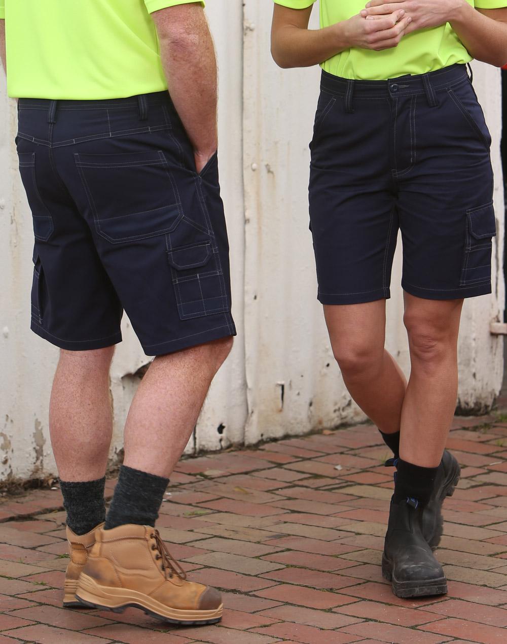 Light Weight Semi-Fitted Cordura Work Shorts - WP21