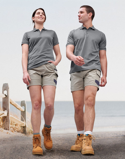 Unisex Cotton Stretch Drill Short Work Shorts - WP29